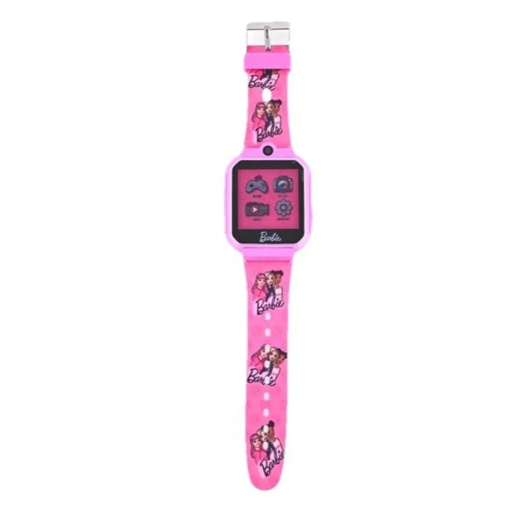 Mattel Barbie Girl’s iTime Touchscreen Smartwatch Silicone Pink Factory Sealed